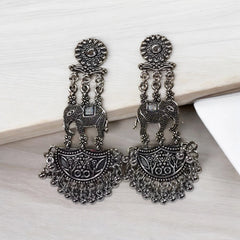 elegant oxidise earrings