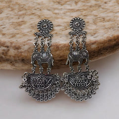 elegant oxidise earrings