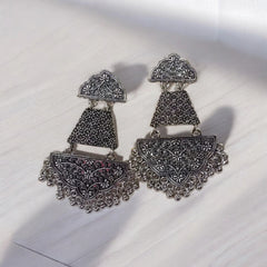 trendy oxidise earrings